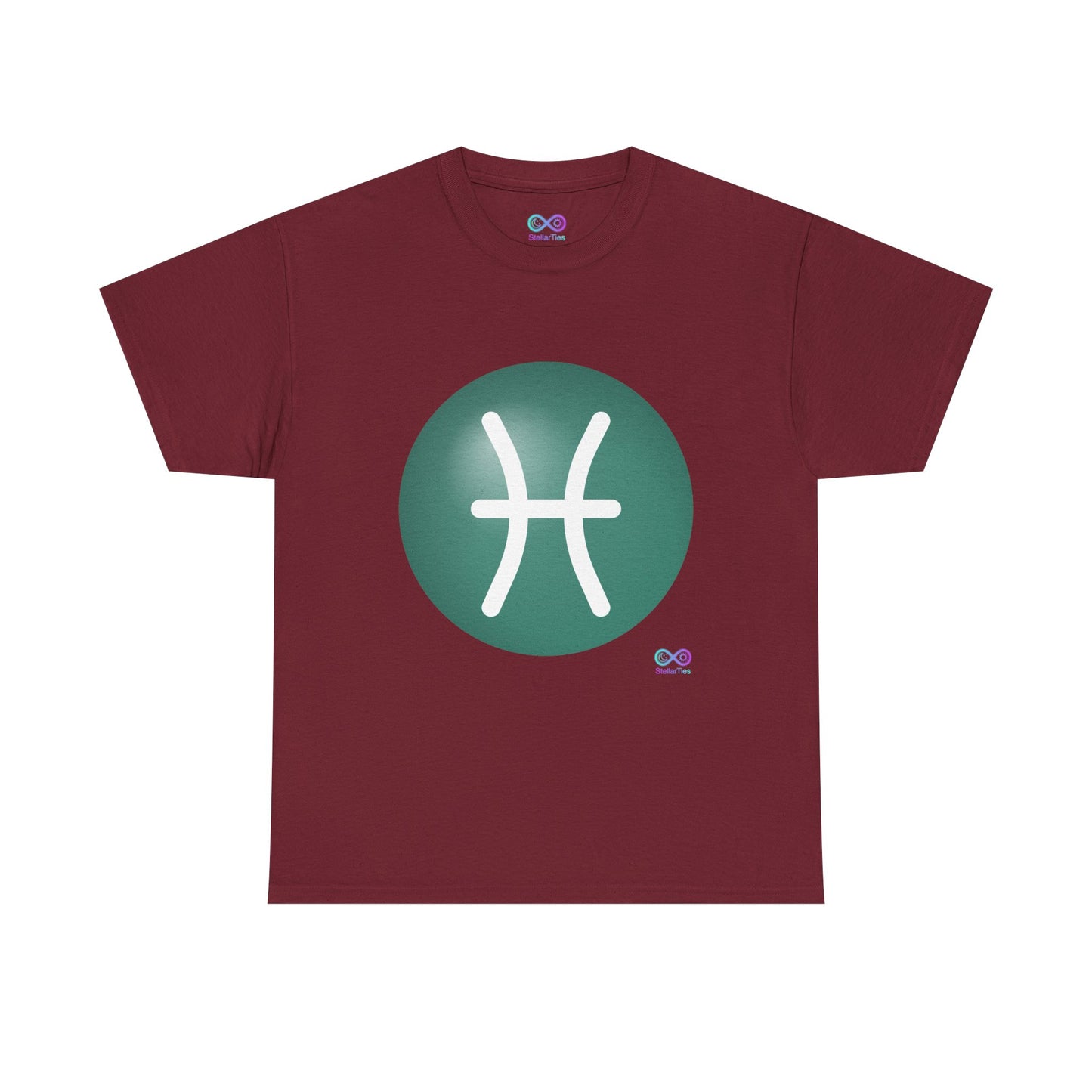 Women's Pisces Zodiac Symbol Tee