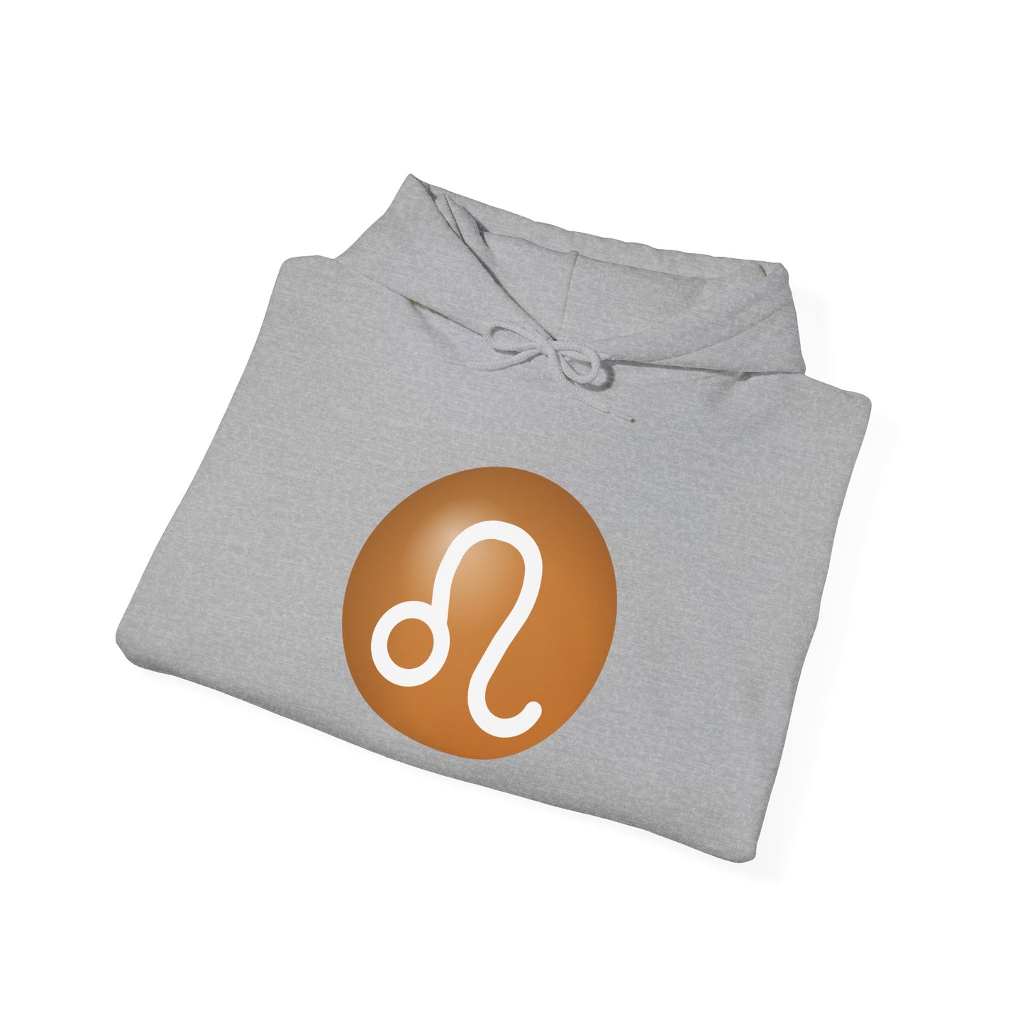 Unisex Leo Zodiac Hoodie — Astrology Glyph Sweatshirt