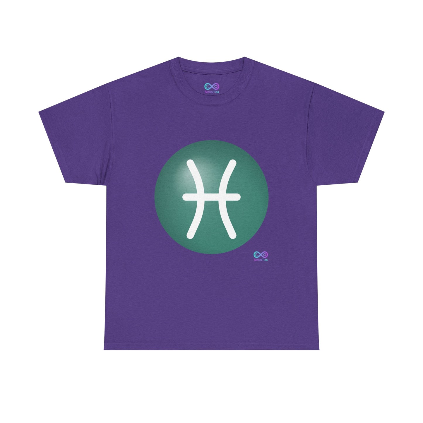 Women's Pisces Zodiac Symbol Tee