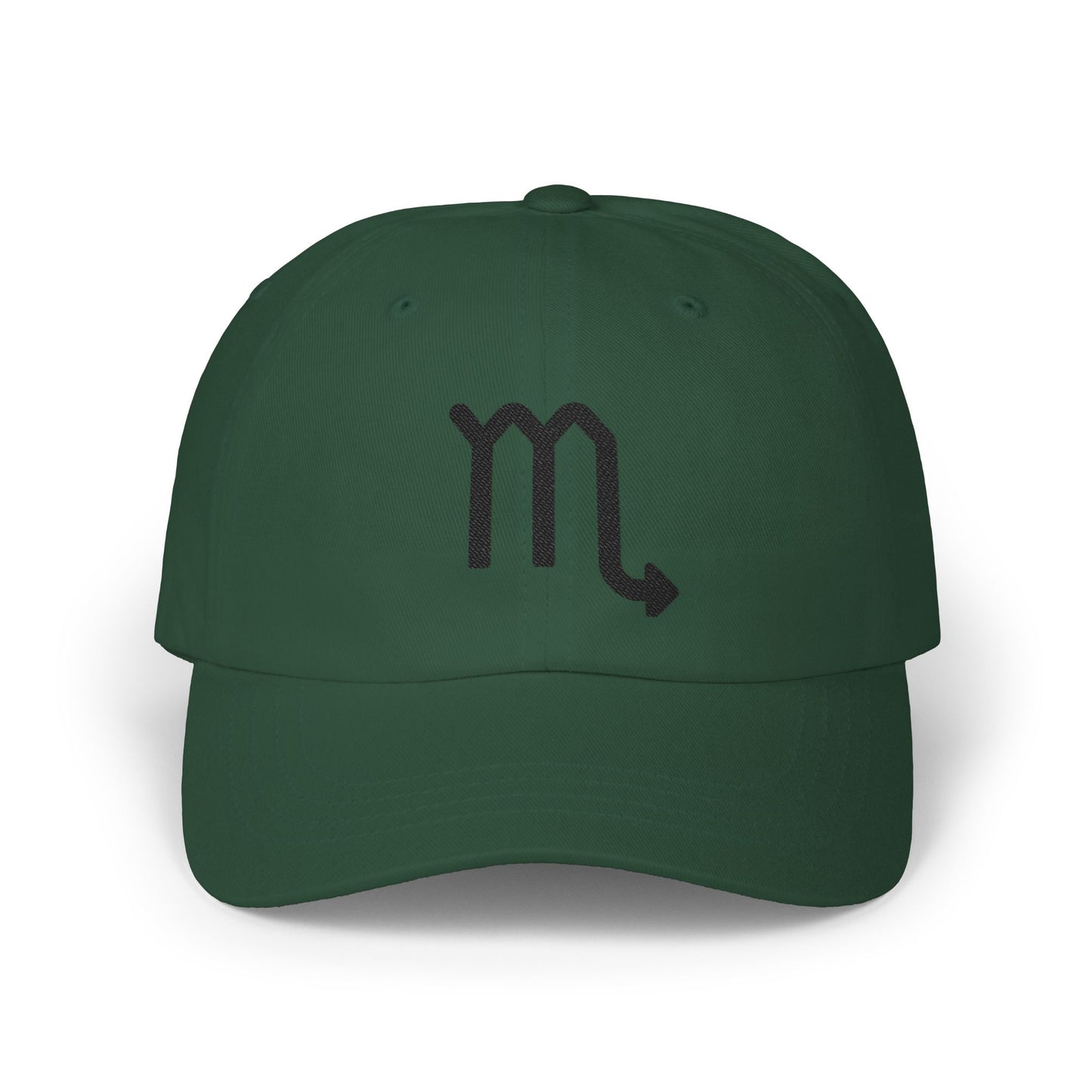 Scorpio Zodiac Hat — Black Glyph