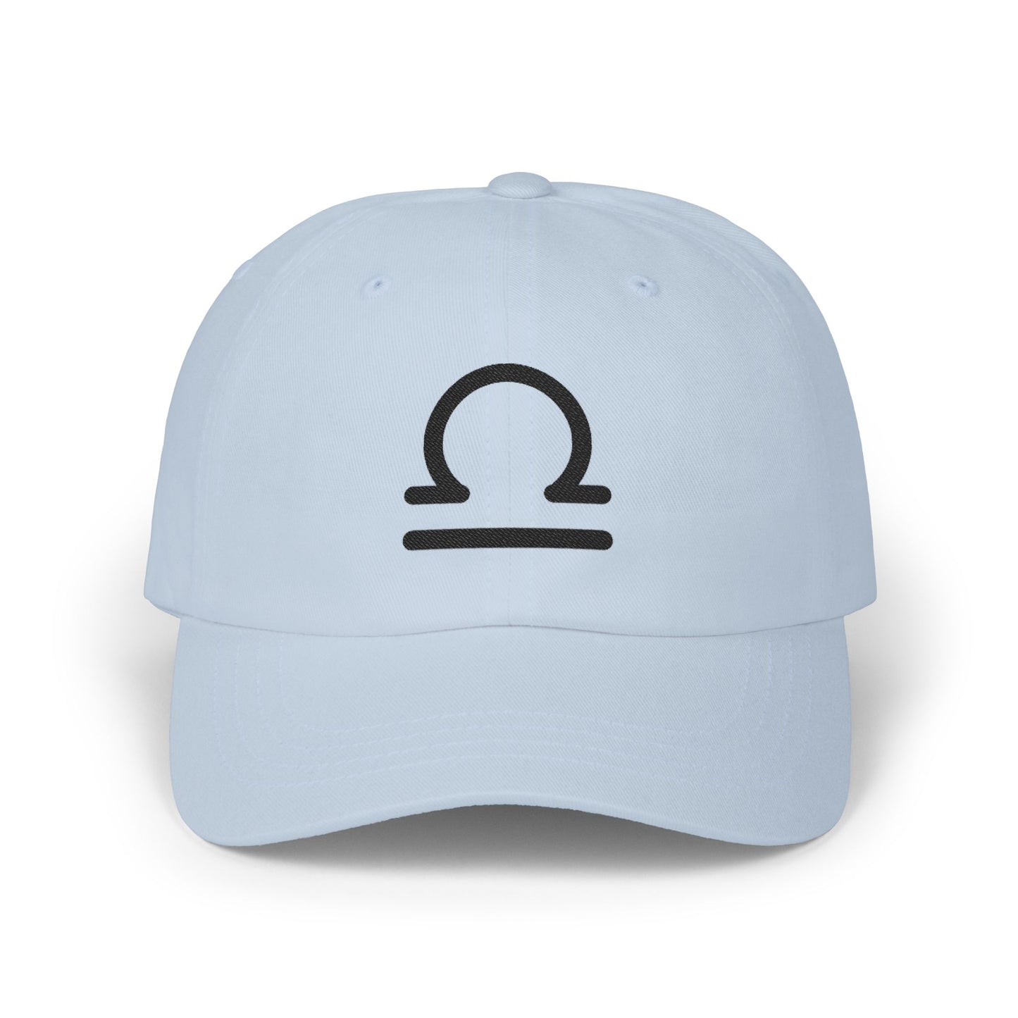Libra Zodiac Hat — Black Glyph