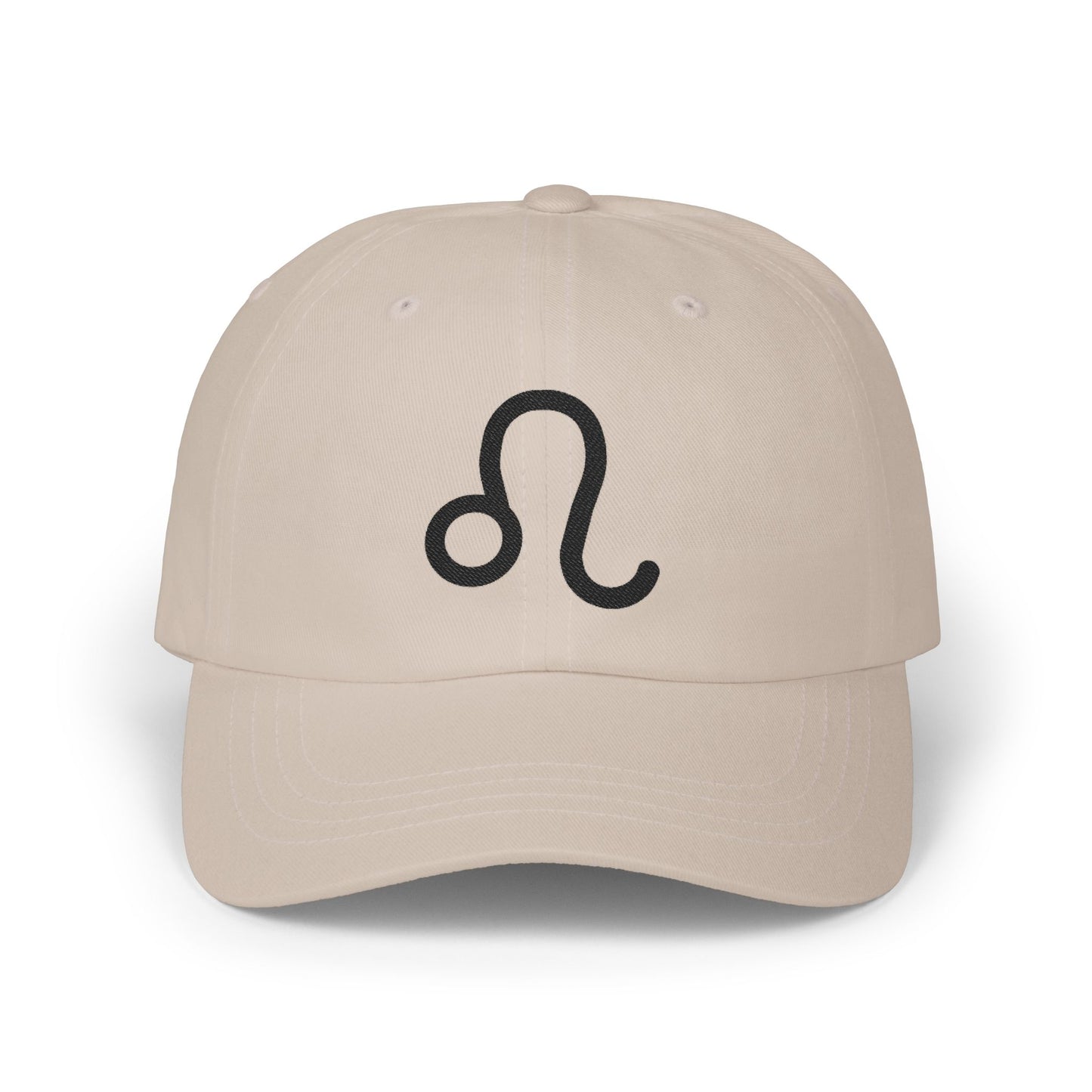 Leo Zodiac Hat — Black Glyph