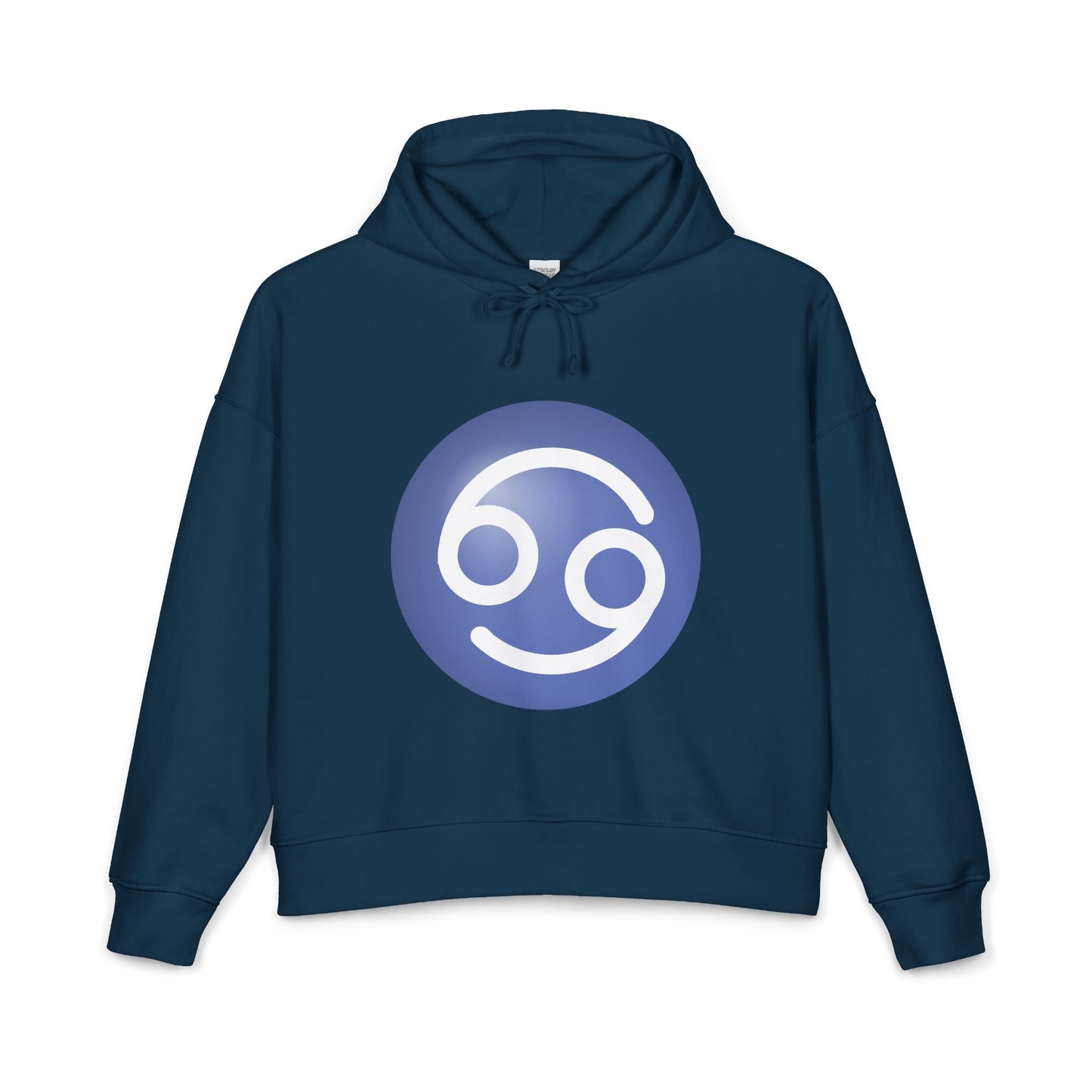 Women's Cancer Zodiac Hoodie — Organic Midweight Astrology Sweatshirt