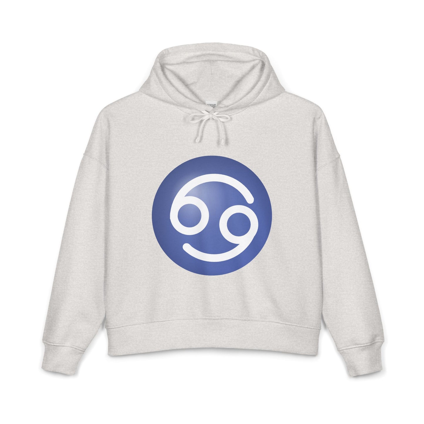 Women's Cancer Zodiac Hoodie — Organic Midweight Astrology Sweatshirt