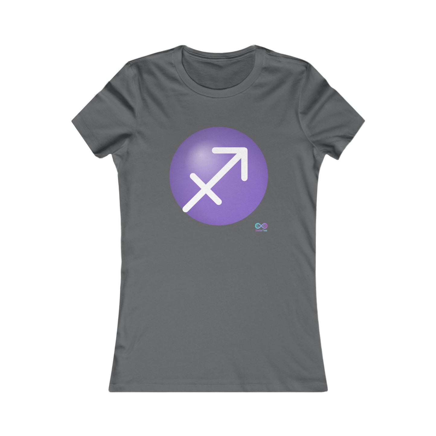 Women's Sagittarius Zodiac Glyph Tee