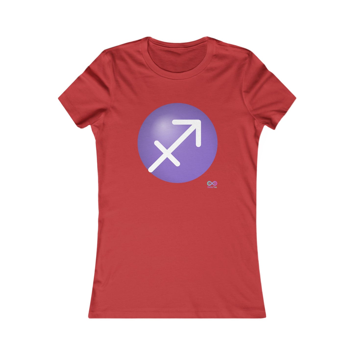 Women's Sagittarius Zodiac Glyph Tee