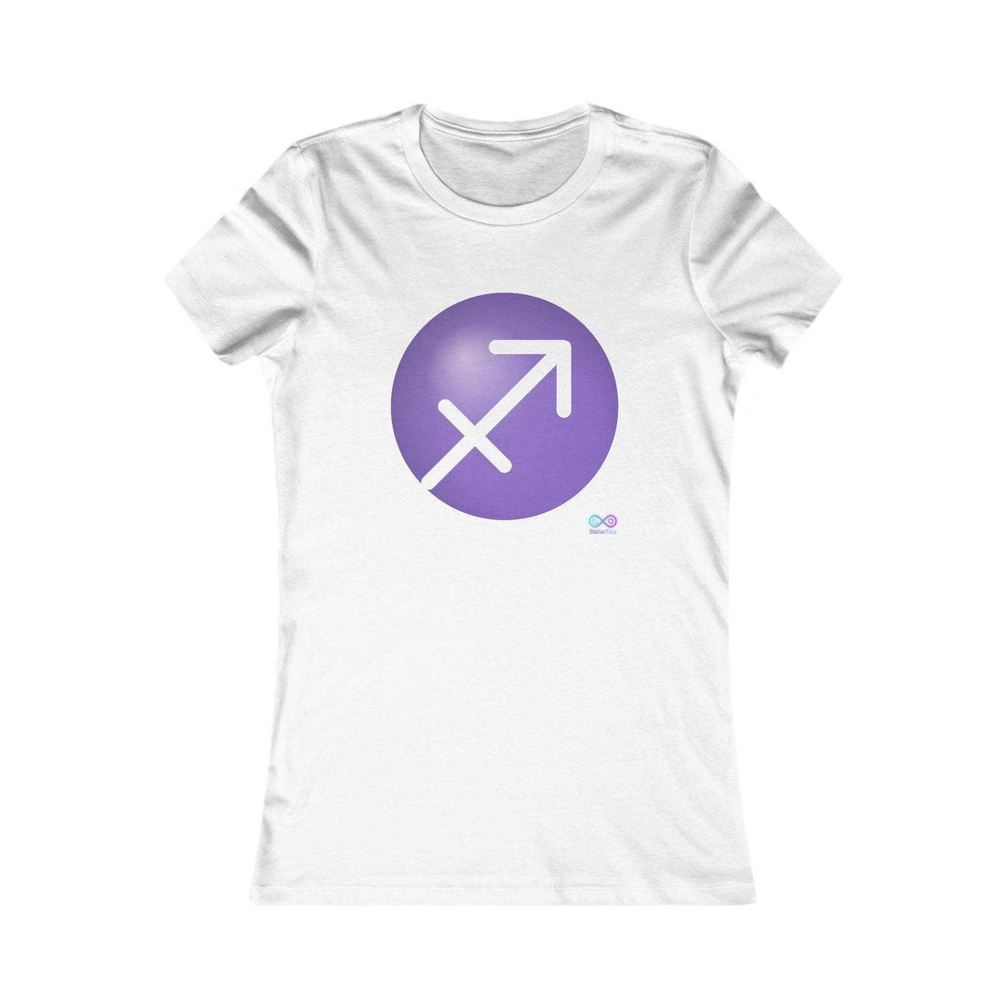 Women's Sagittarius Zodiac Glyph Tee