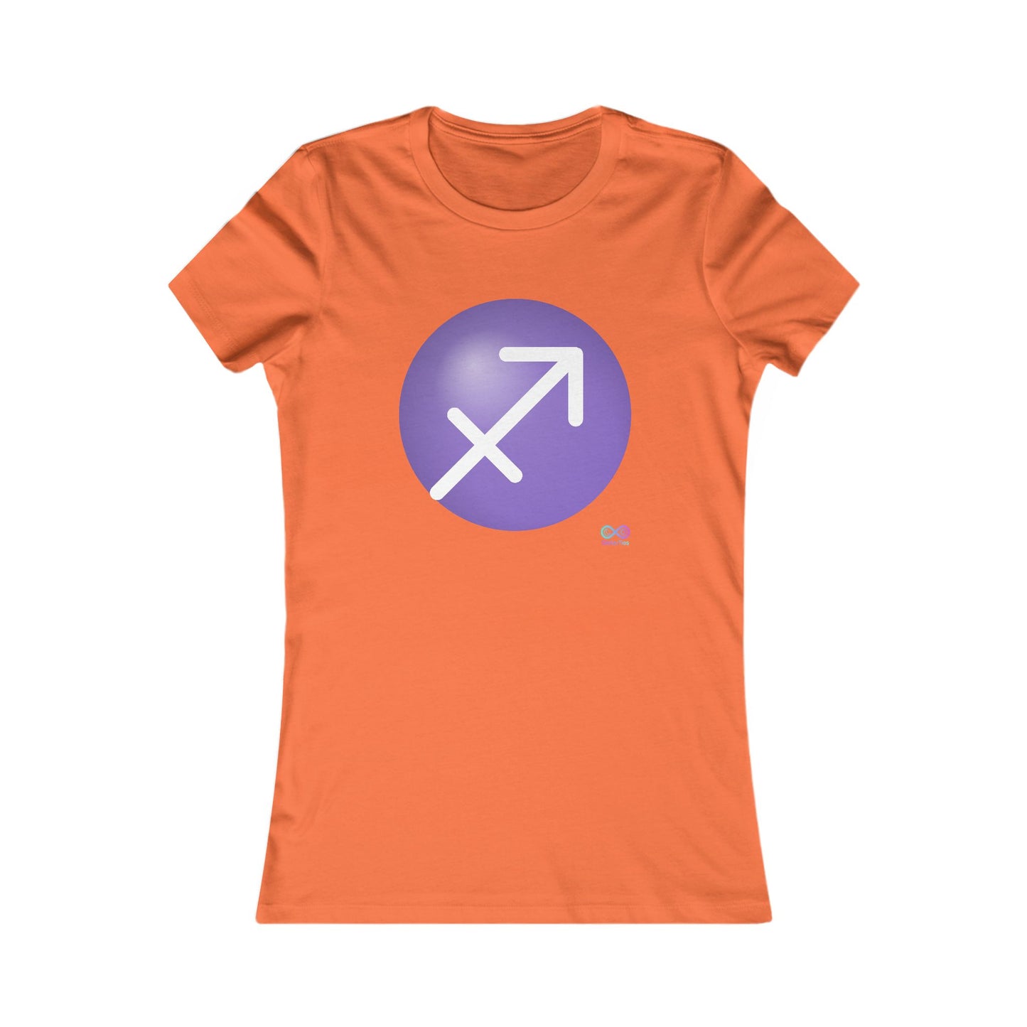 Women's Sagittarius Zodiac Glyph Tee