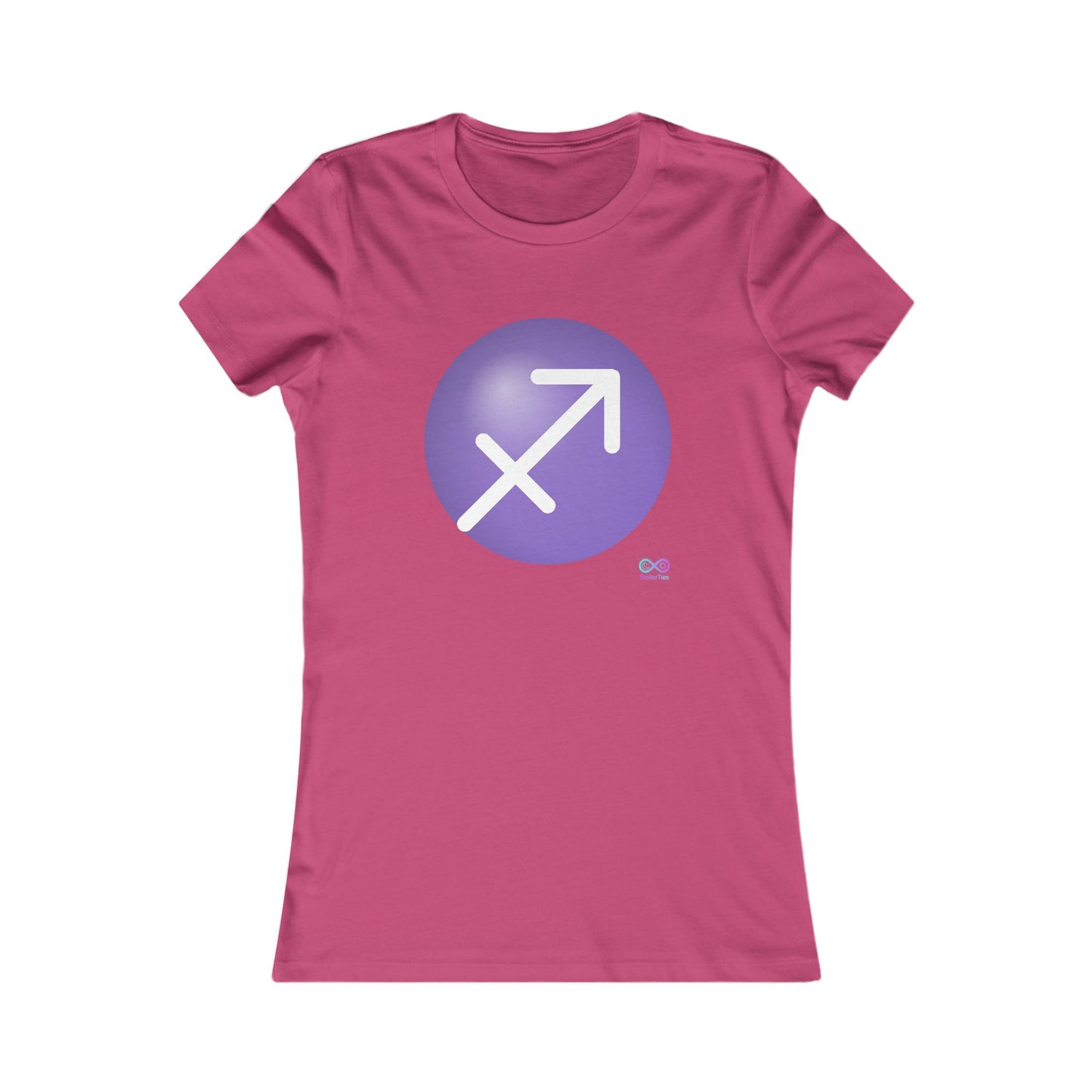 Women's Sagittarius Zodiac Glyph Tee