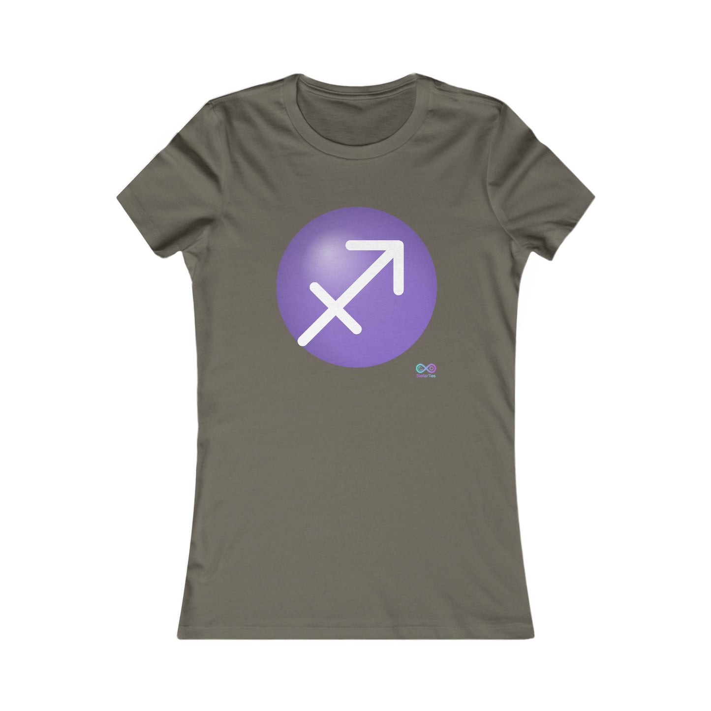 Women's Sagittarius Zodiac Glyph Tee