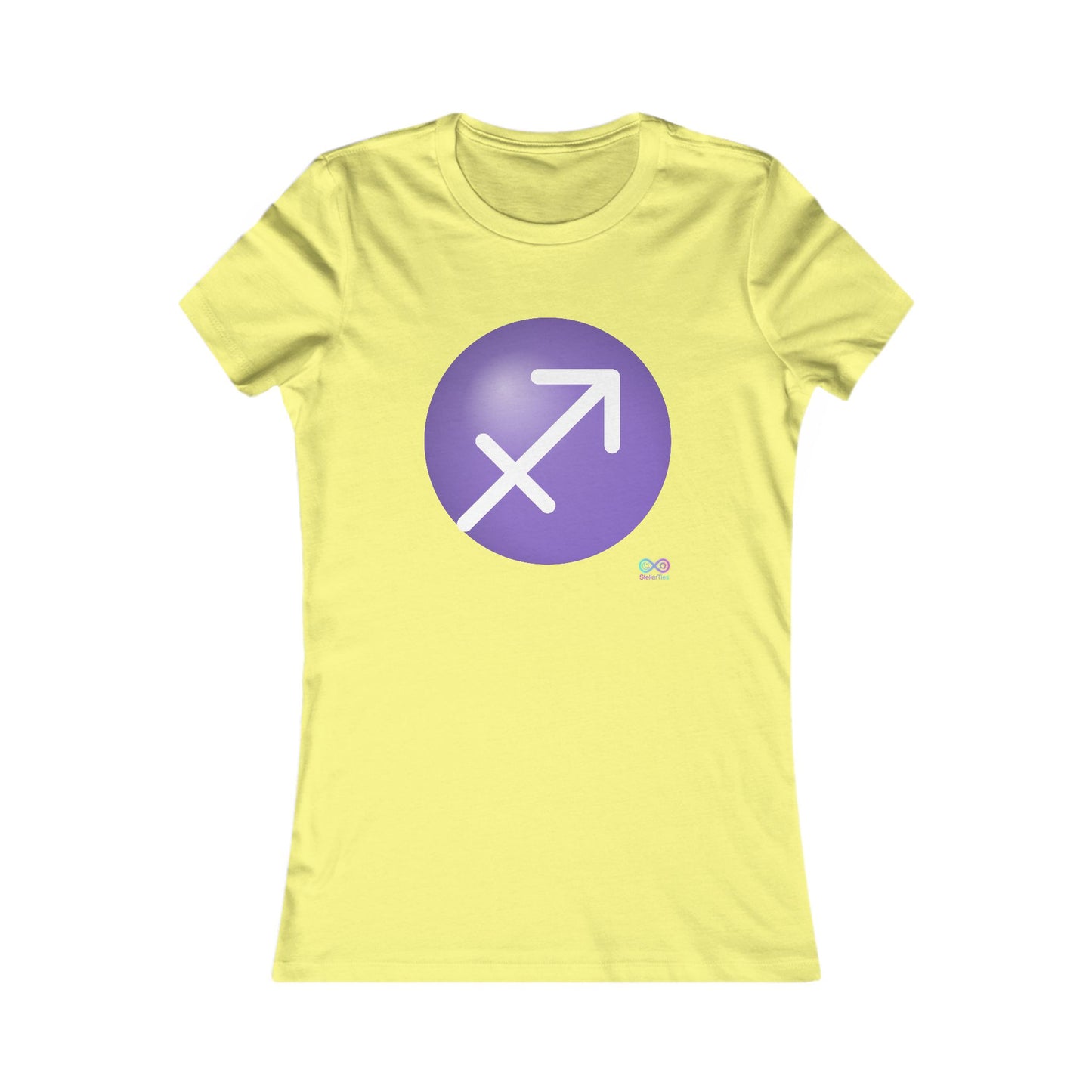Women's Sagittarius Zodiac Glyph Tee