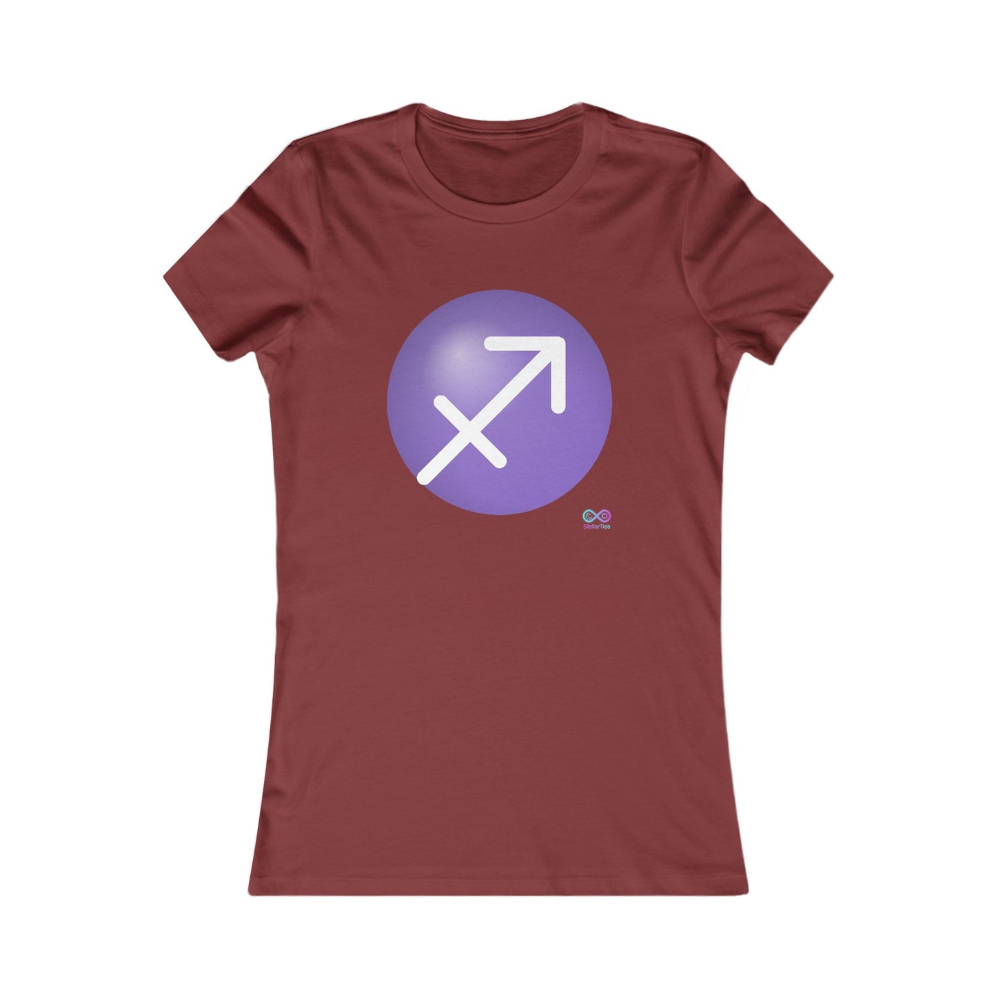 Women's Sagittarius Zodiac Glyph Tee