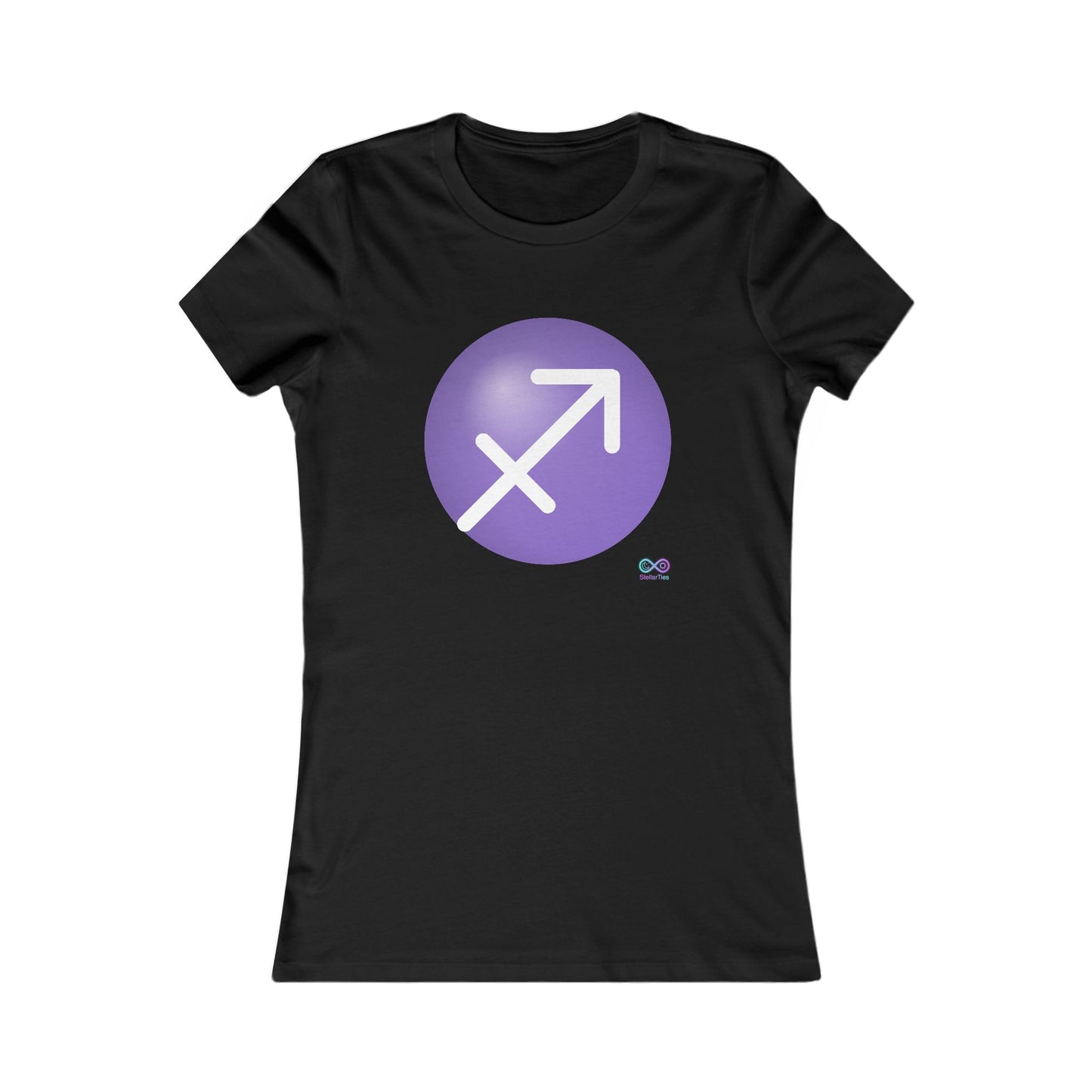 Women's Sagittarius Zodiac Glyph Tee