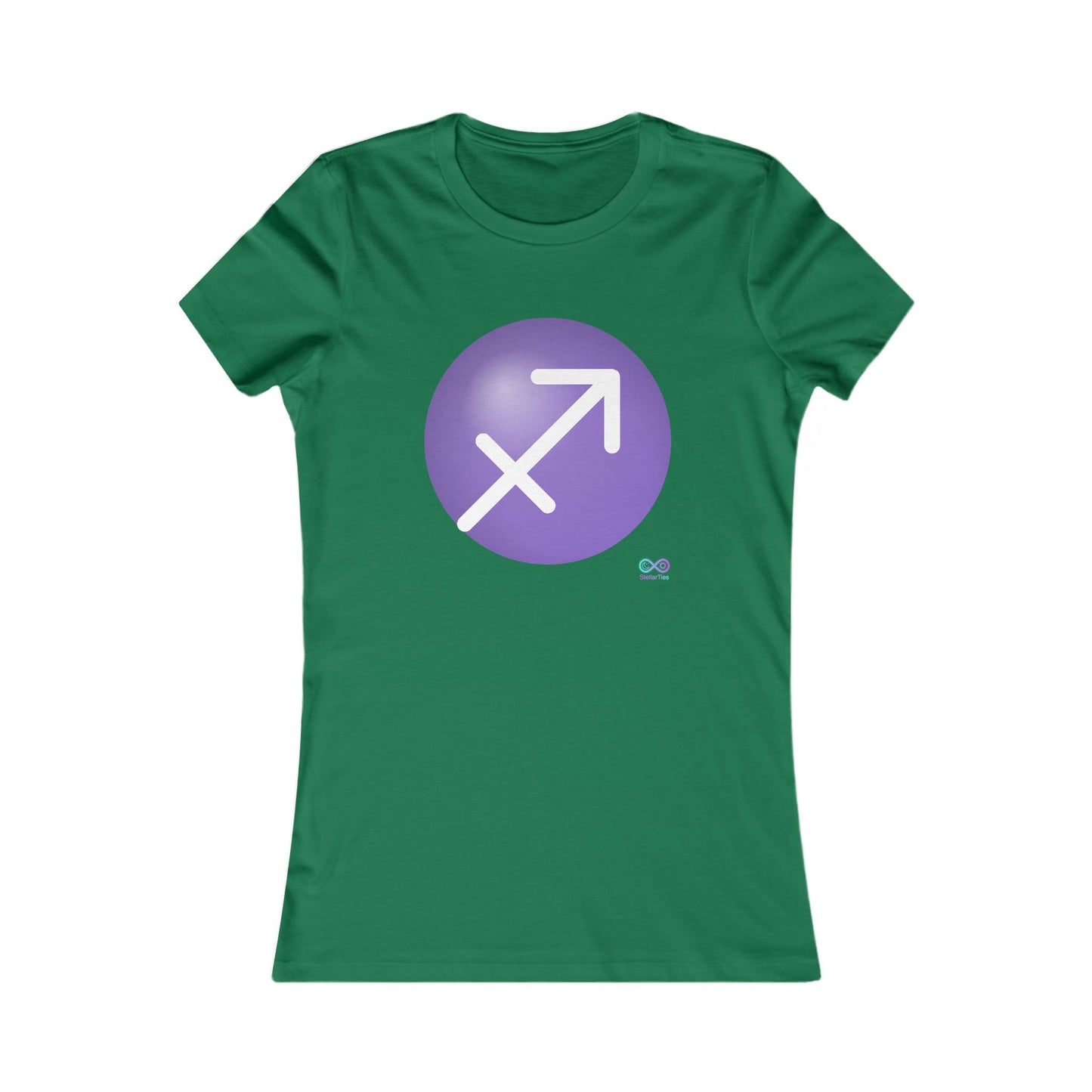 Women's Sagittarius Zodiac Glyph Tee