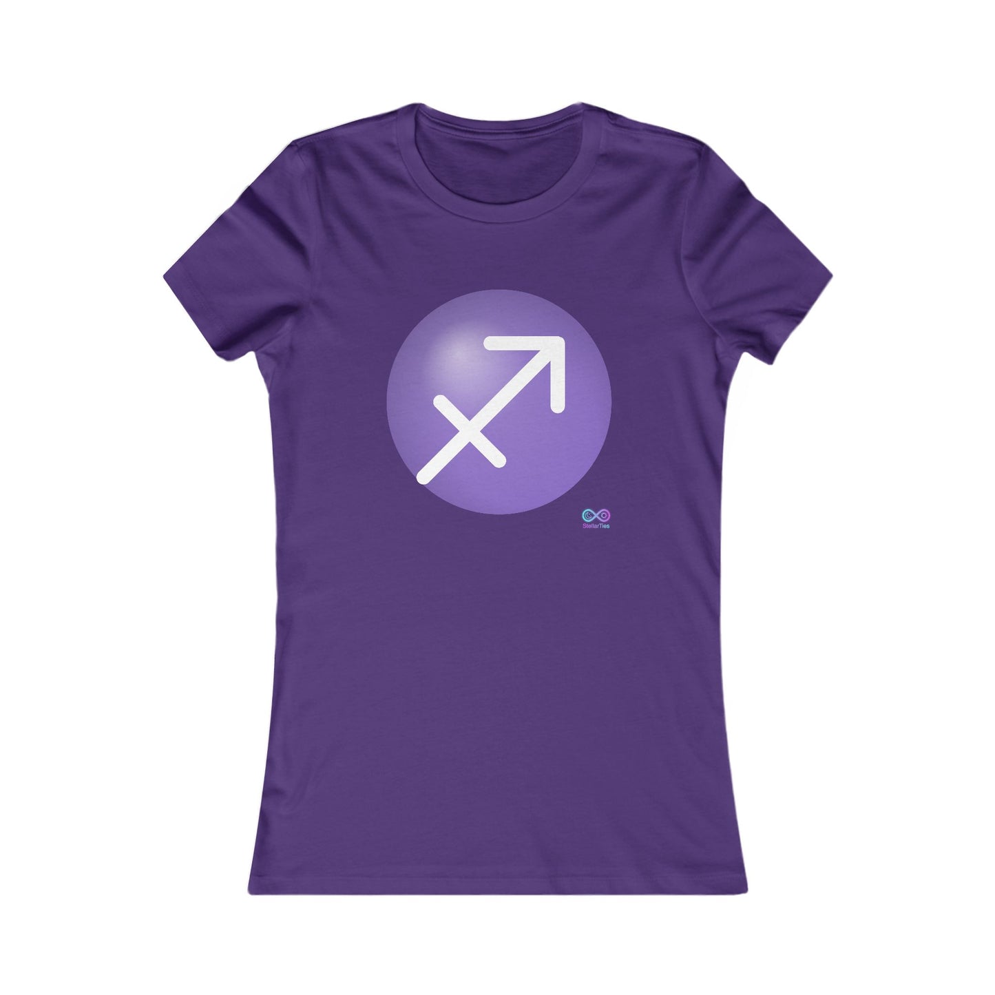 Women's Sagittarius Zodiac Glyph Tee