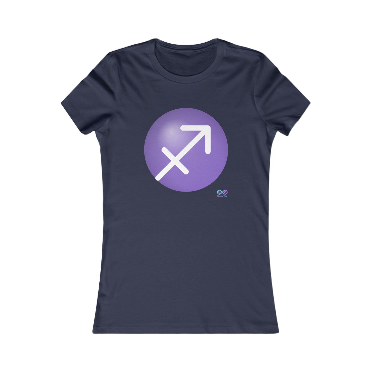 Women's Sagittarius Zodiac Glyph Tee