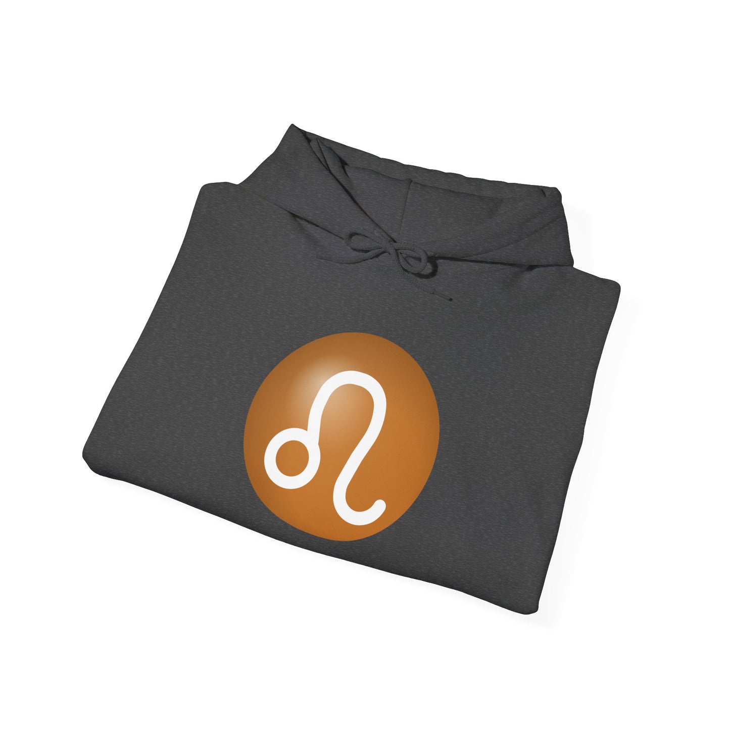 Unisex Leo Zodiac Hoodie — Astrology Glyph Sweatshirt