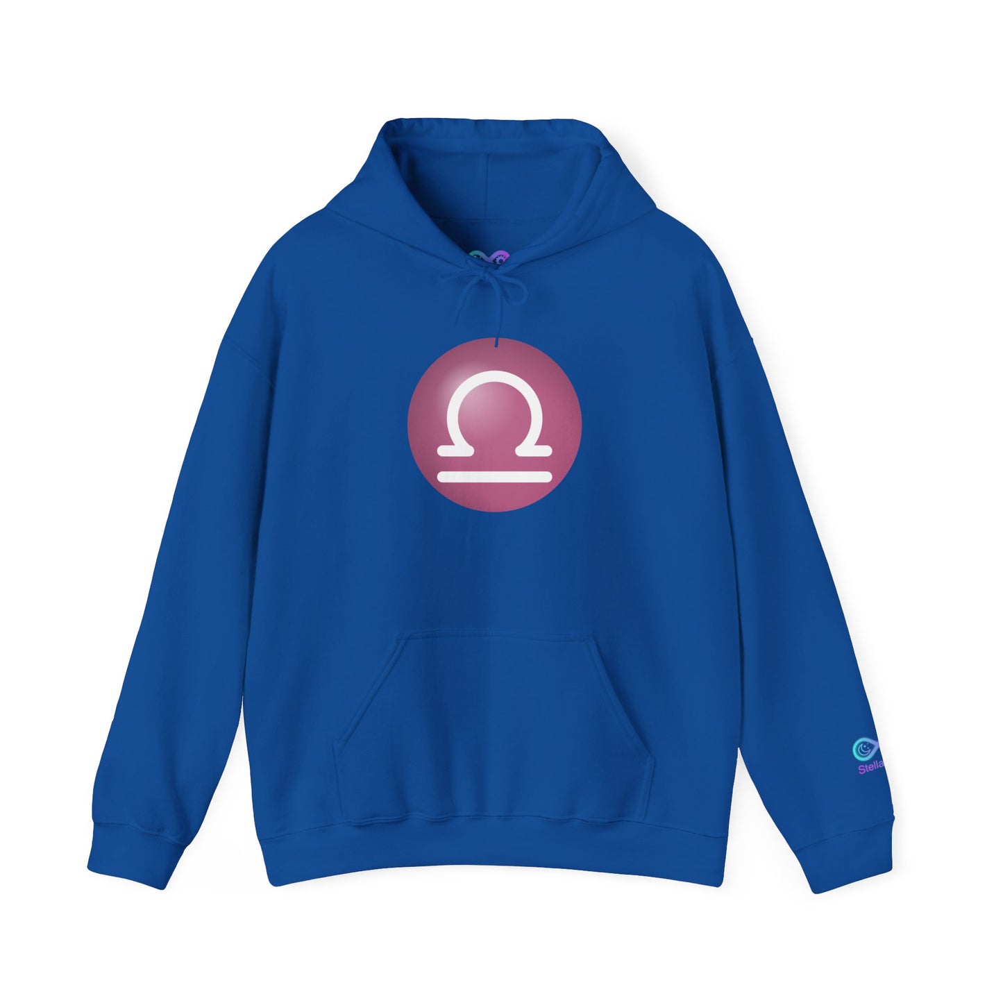 Unisex Libra Zodiac Hoodie — Astrology Glyph Sweatshirt