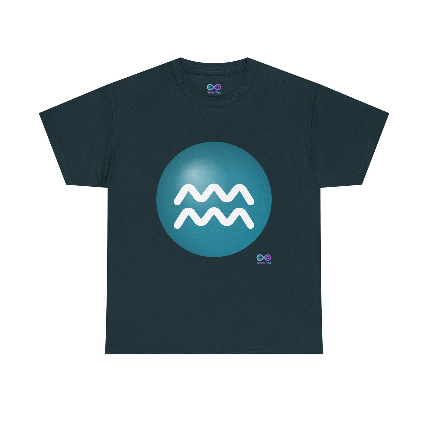 Women's Aquarius Zodiac Symbol Tee