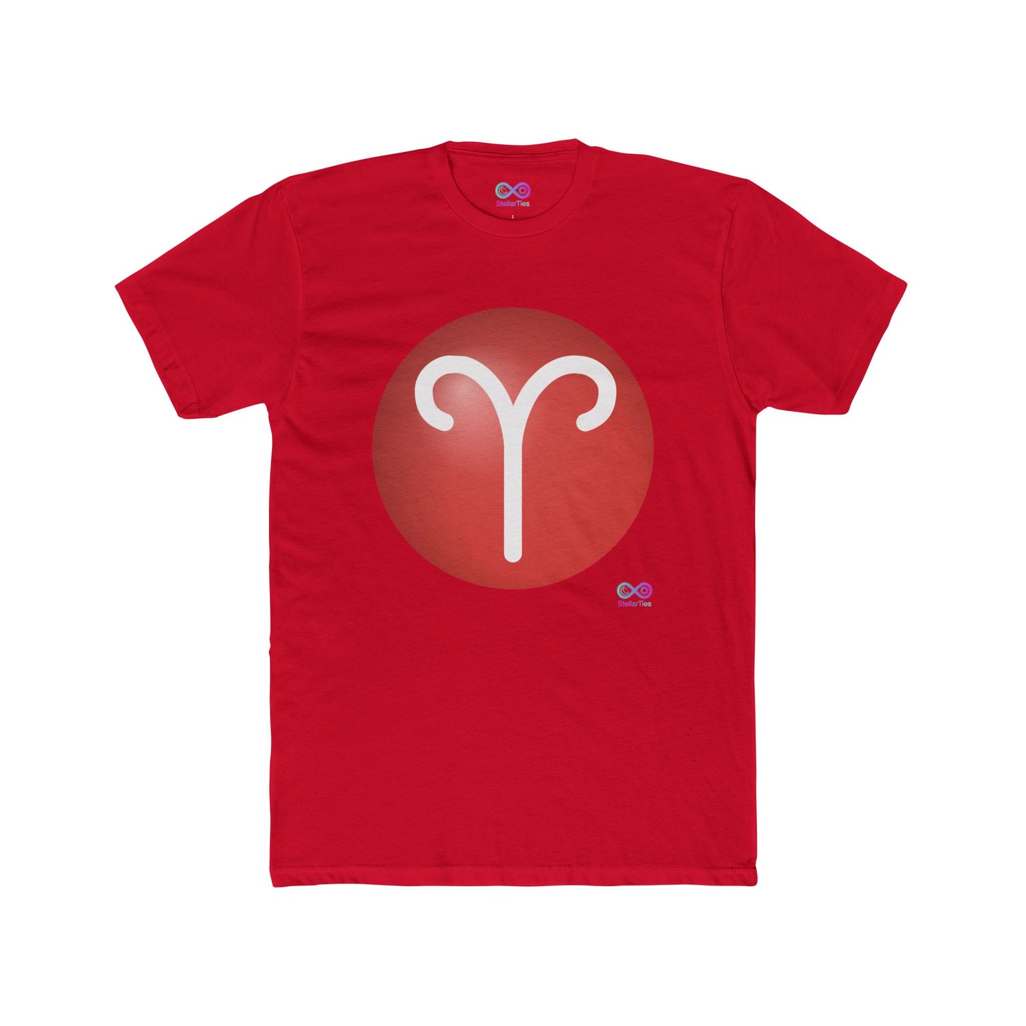 Men's Aries Zodiac Symbol Tee