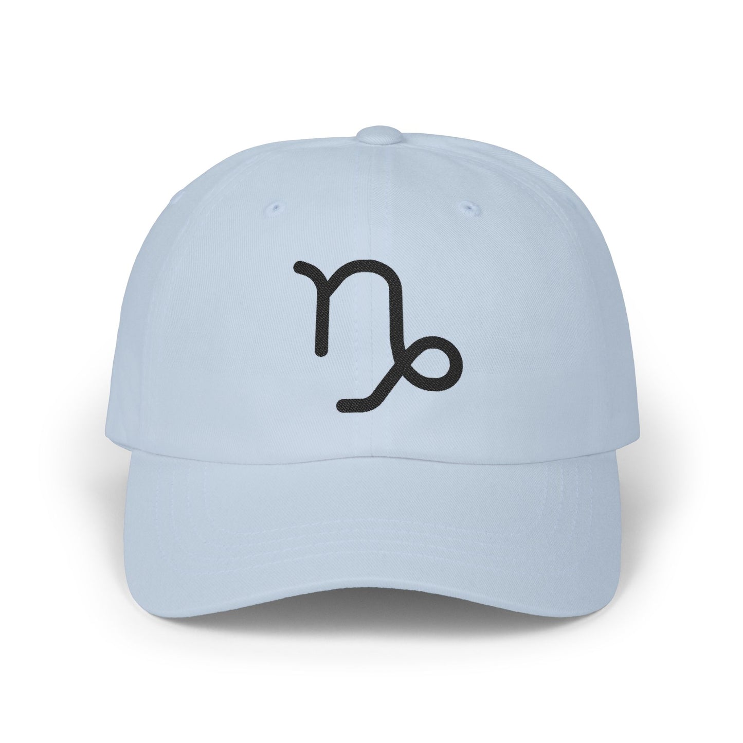 Capricorn Zodiac Hat — Black Glyph