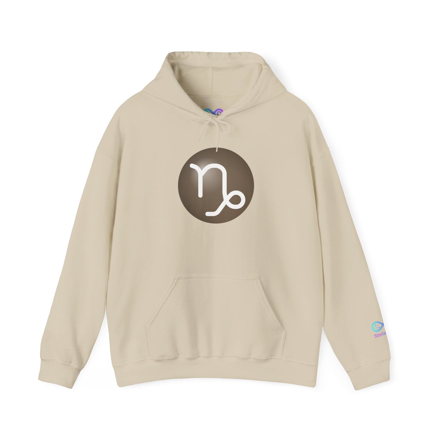 Unisex Capricorn Zodiac Hoodie – Astrology Glyph Pullover