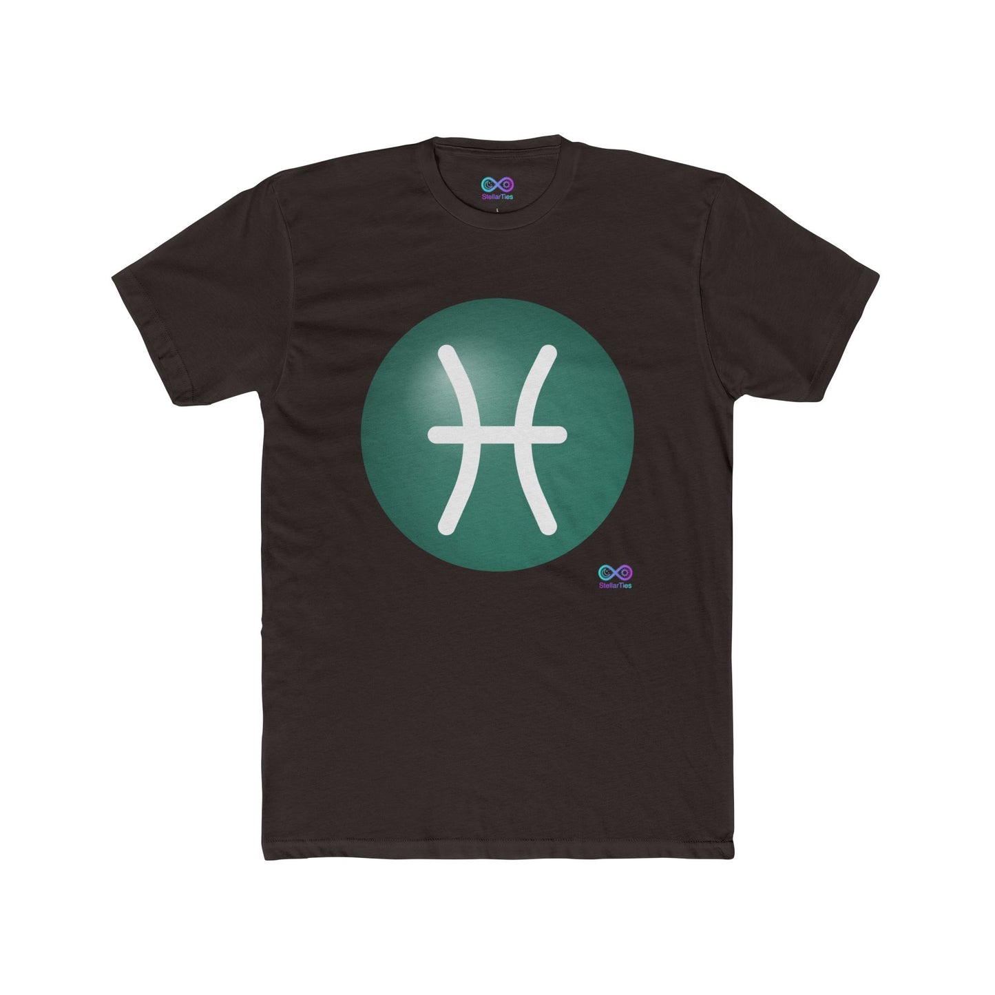 Men's Pisces Zodiac Symbol Tee