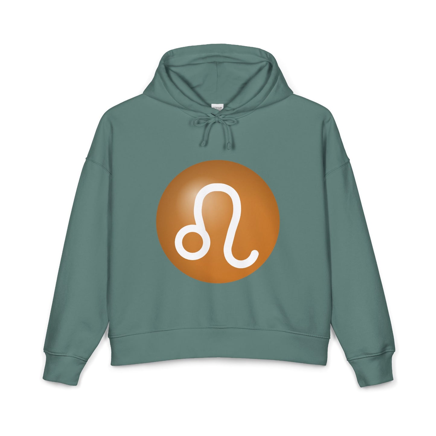 Women's Leo Zodiac Hoodie — Organic Midweight Astrology Sweatshirt