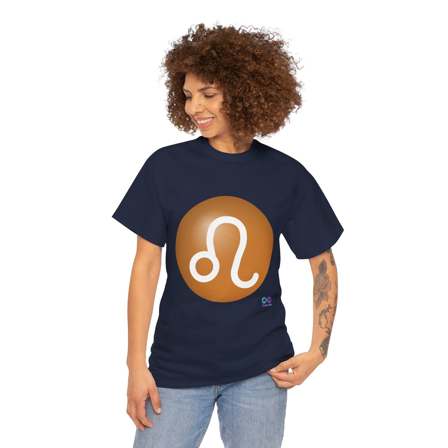 Women's Leo Zodiac Symbol Tee