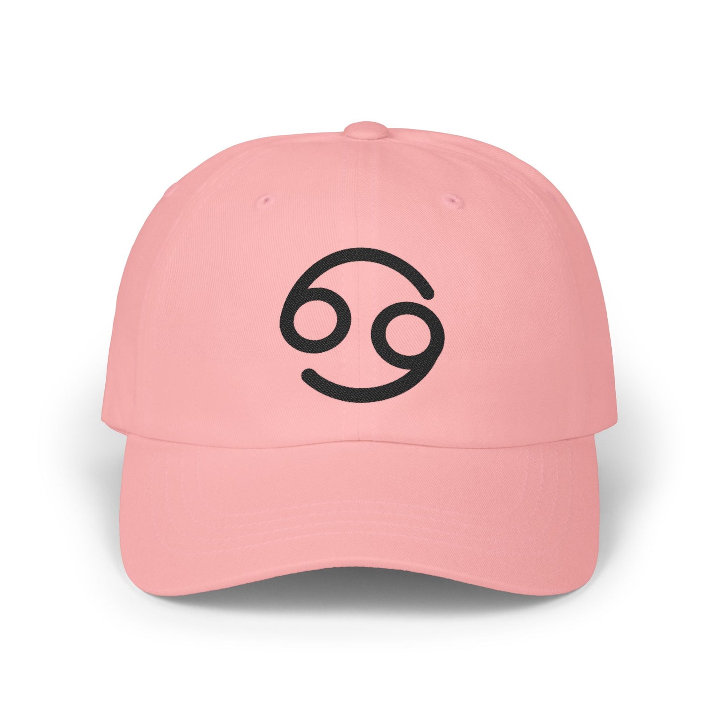 Cancer Zodiac Hat — Black Glyph