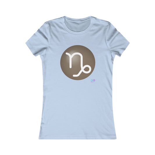 Women's Capricorn Zodiac Glyph Tee