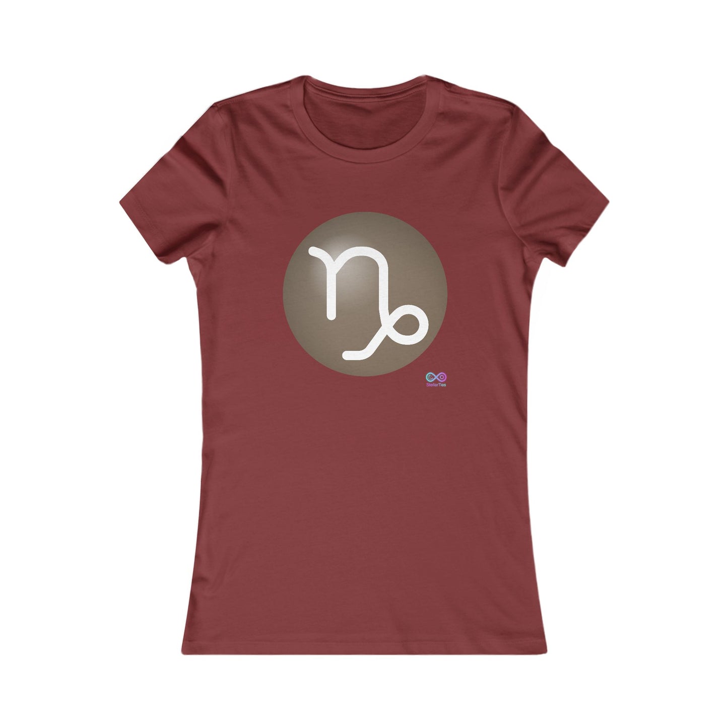 Women's Capricorn Zodiac Glyph Tee