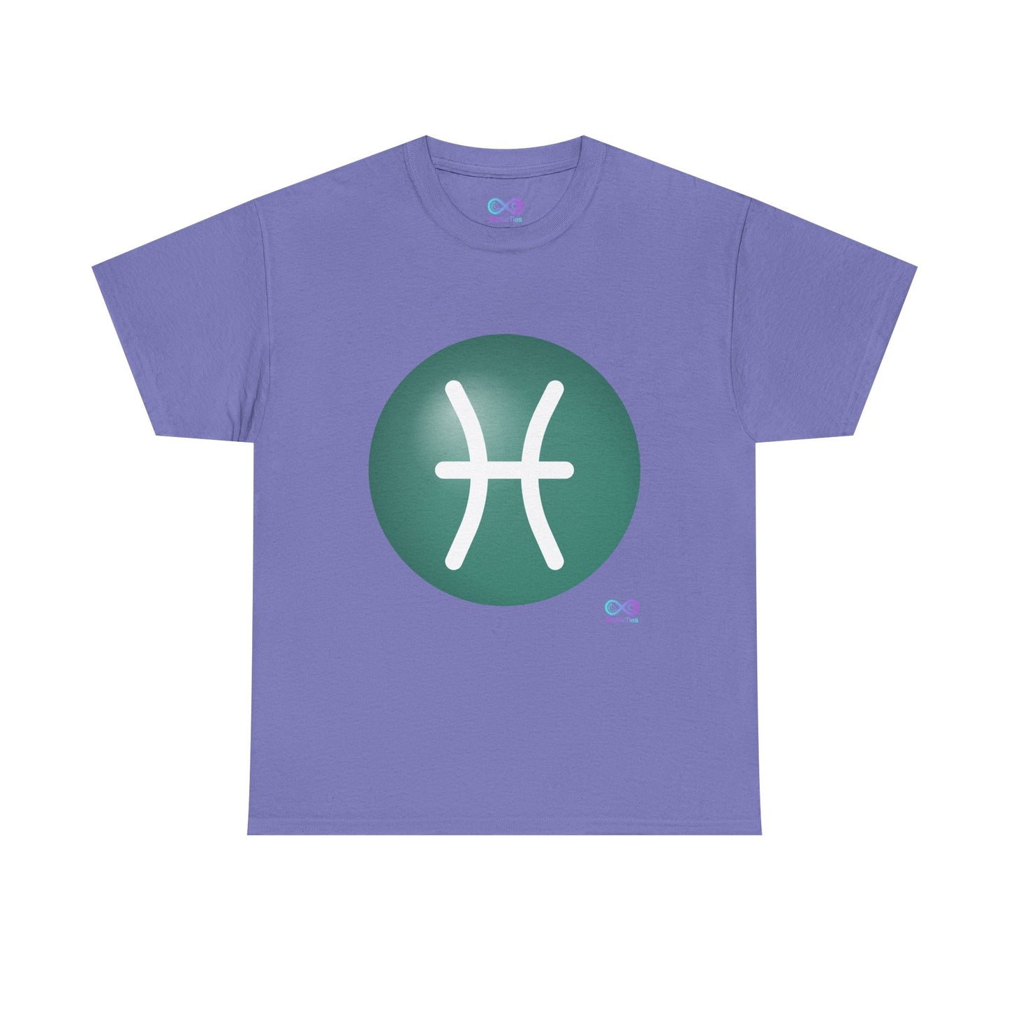 Women's Pisces Zodiac Symbol Tee