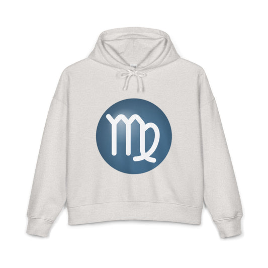 Women's Virgo Zodiac Hoodie — Organic Mid-Weight Sweatshirt