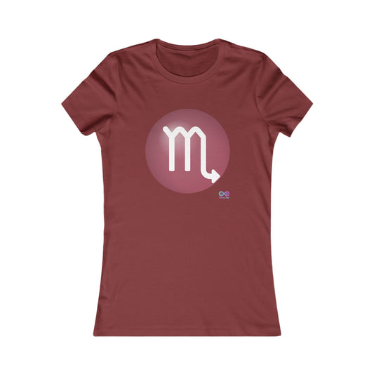 Women's Scorpio Zodiac Glyph Tee