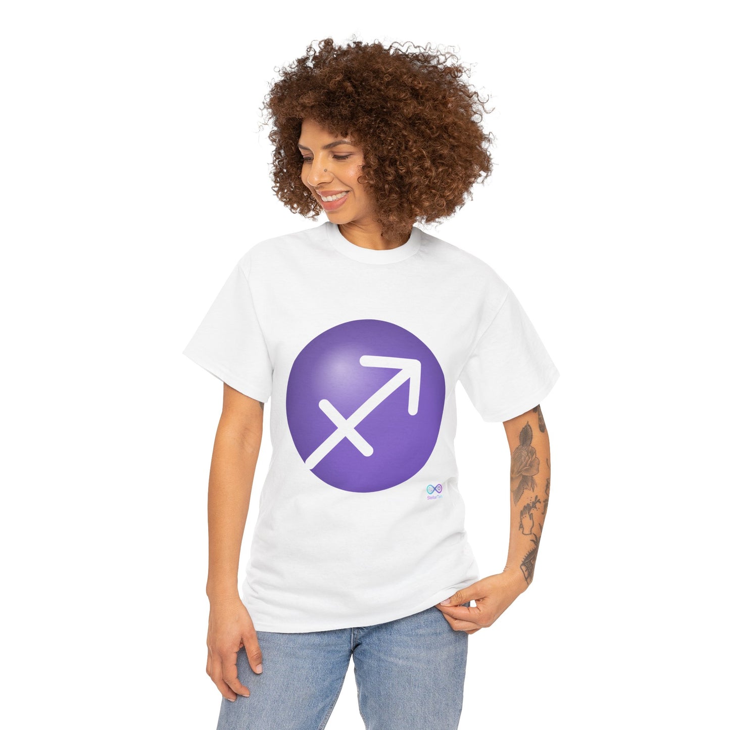 Women's Sagittarius Zodiac Symbol Tee