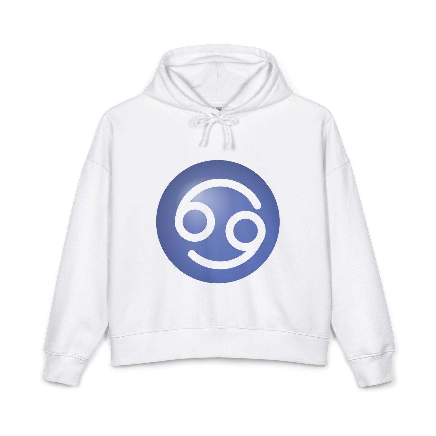 Women's Cancer Zodiac Hoodie — Organic Midweight Astrology Sweatshirt