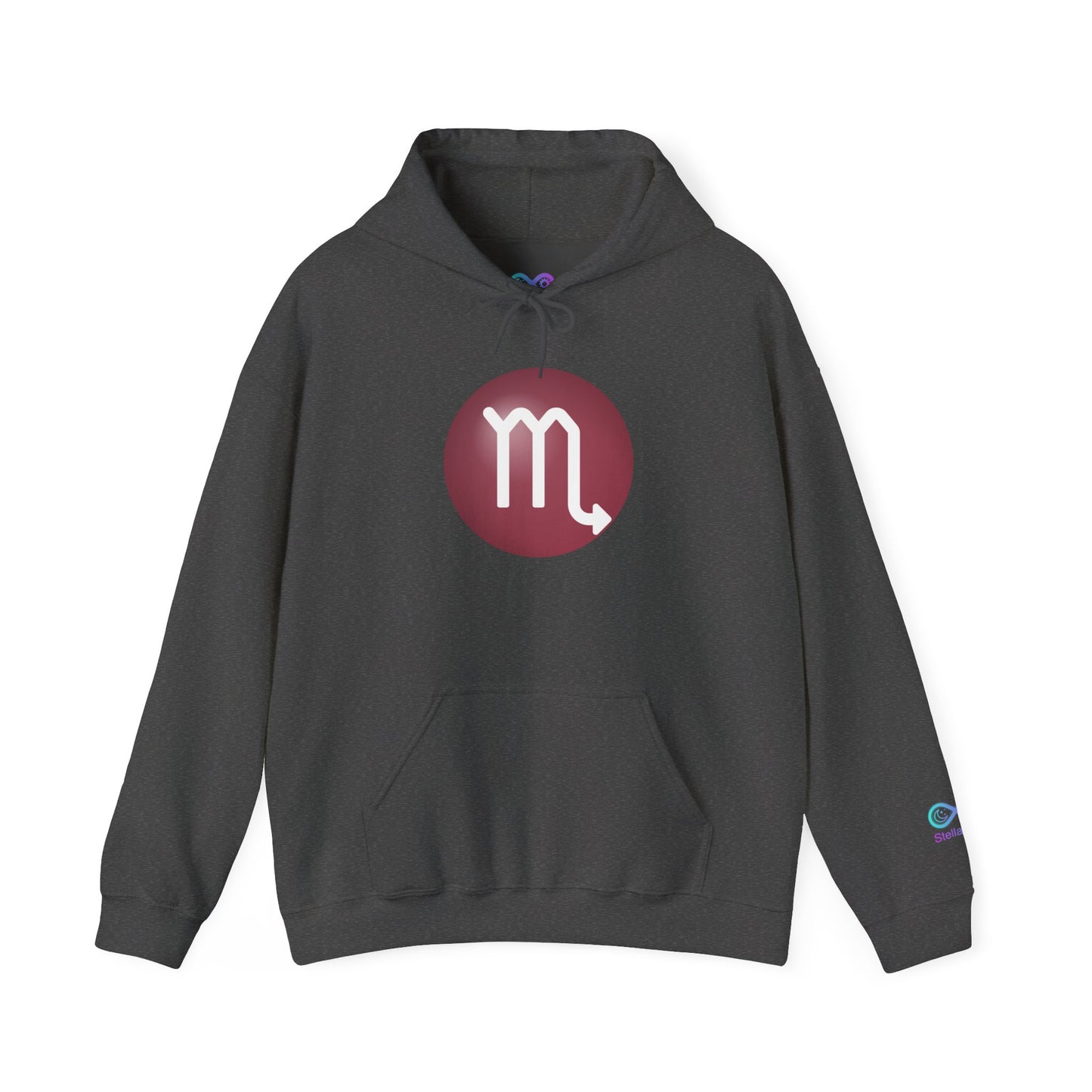 Unisex Scorpio Zodiac Hoodie – Astrology Glyph Sweatshirt