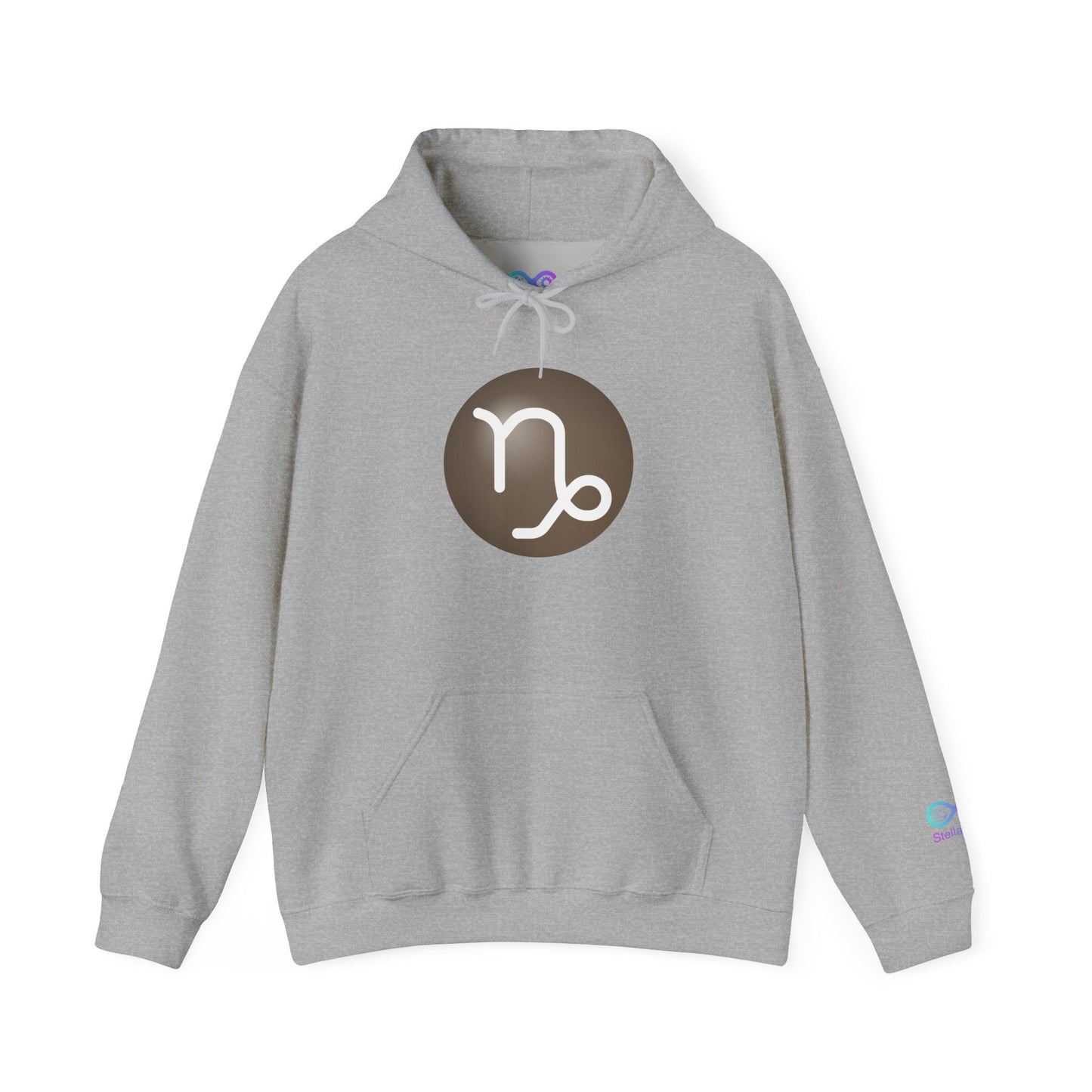 Unisex Capricorn Zodiac Hoodie – Astrology Glyph Pullover