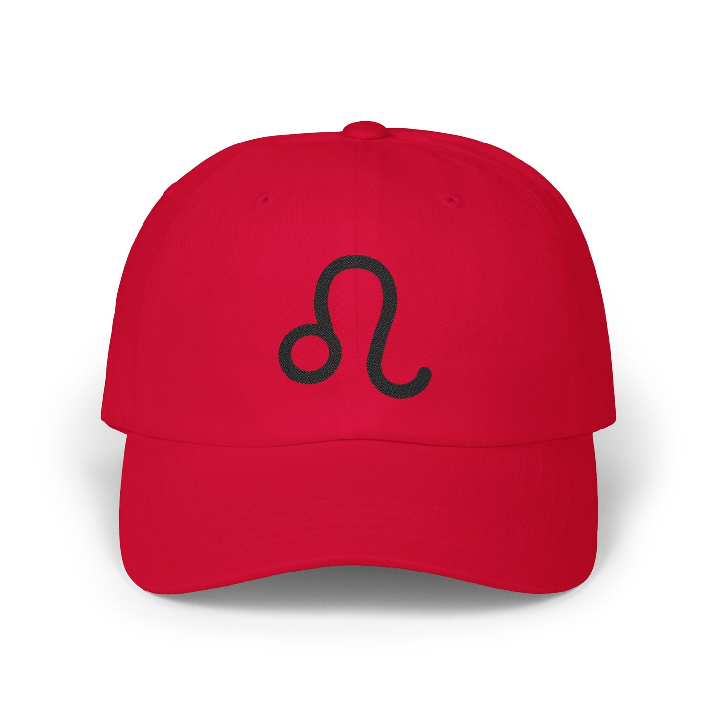 Leo Zodiac Hat — Black Glyph