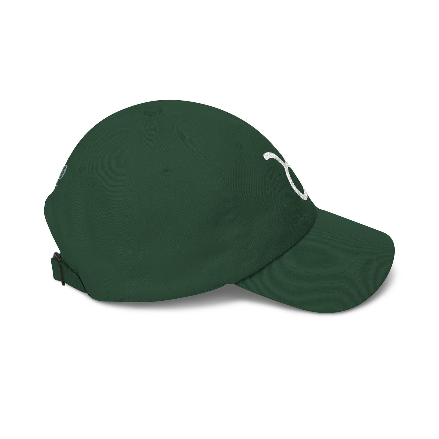 Taurus Zodiac Hat — White Glyph