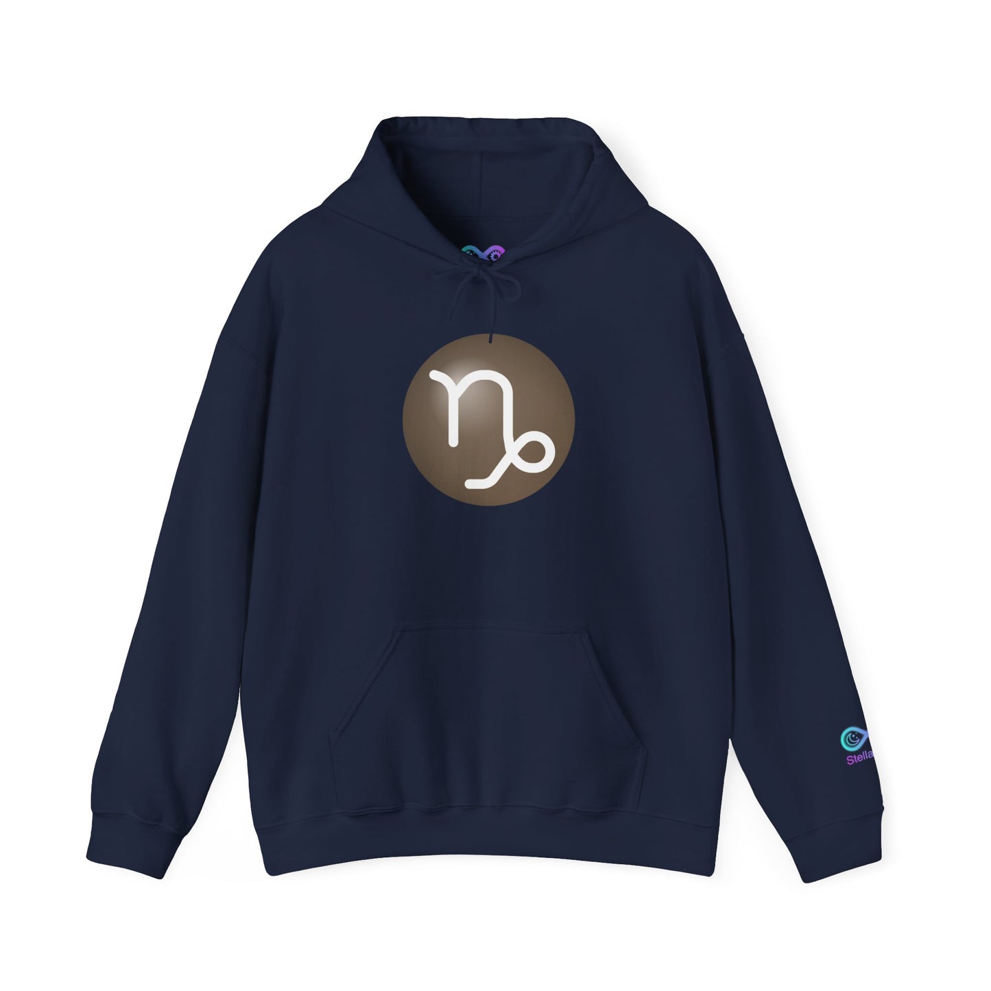 Unisex Capricorn Zodiac Hoodie – Astrology Glyph Pullover