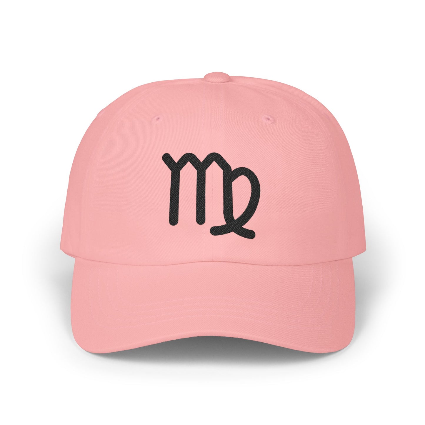 Virgo Zodiac Hat — Black Glyph