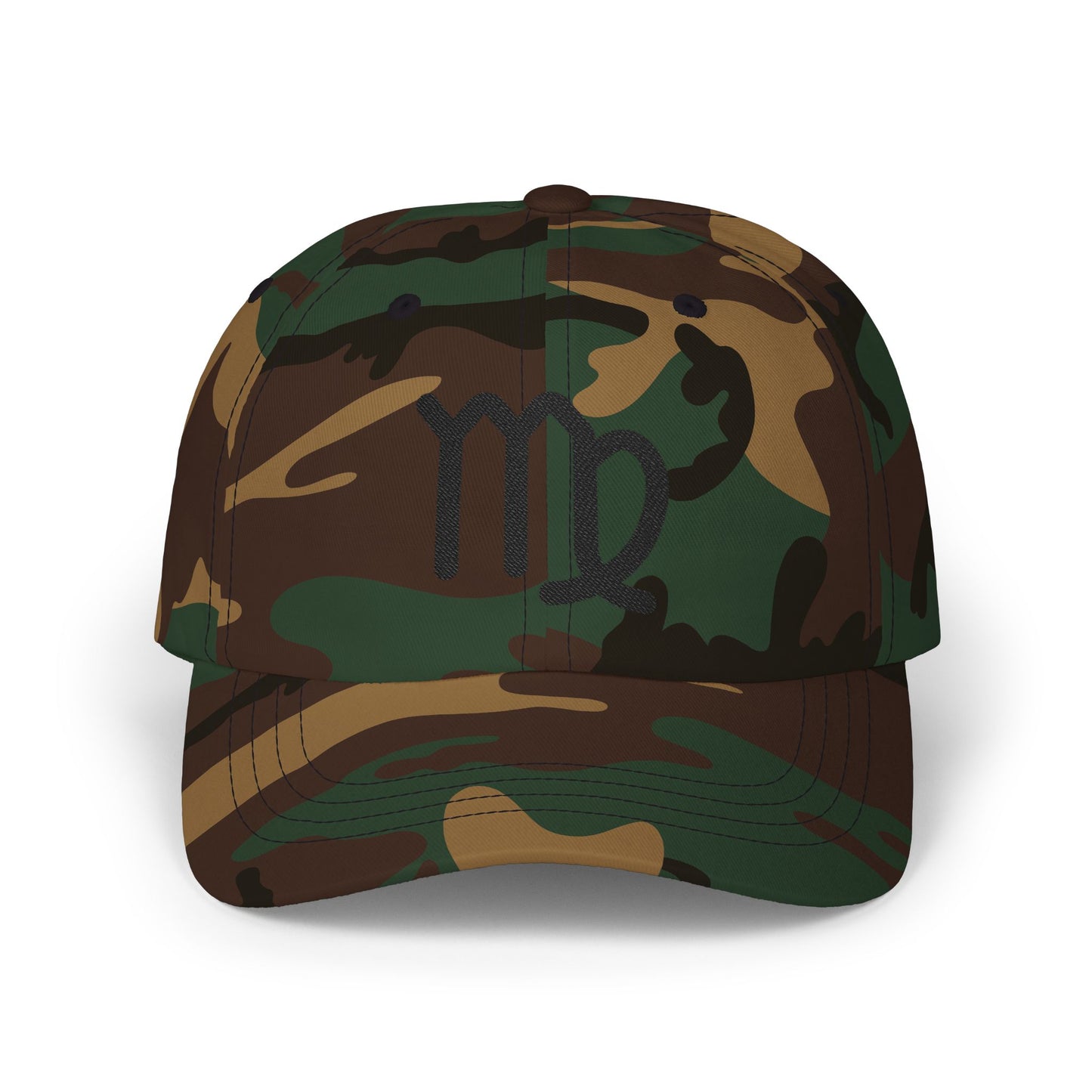 Virgo Zodiac Hat — Black Glyph
