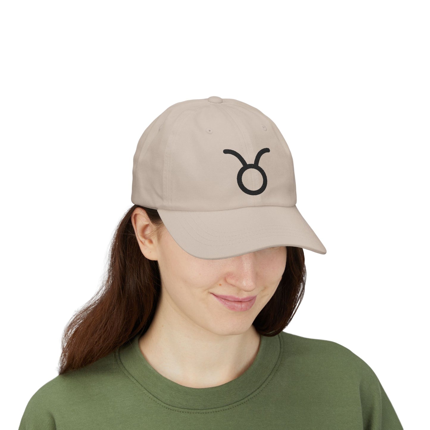 Taurus Zodiac Hat — Black Glyph