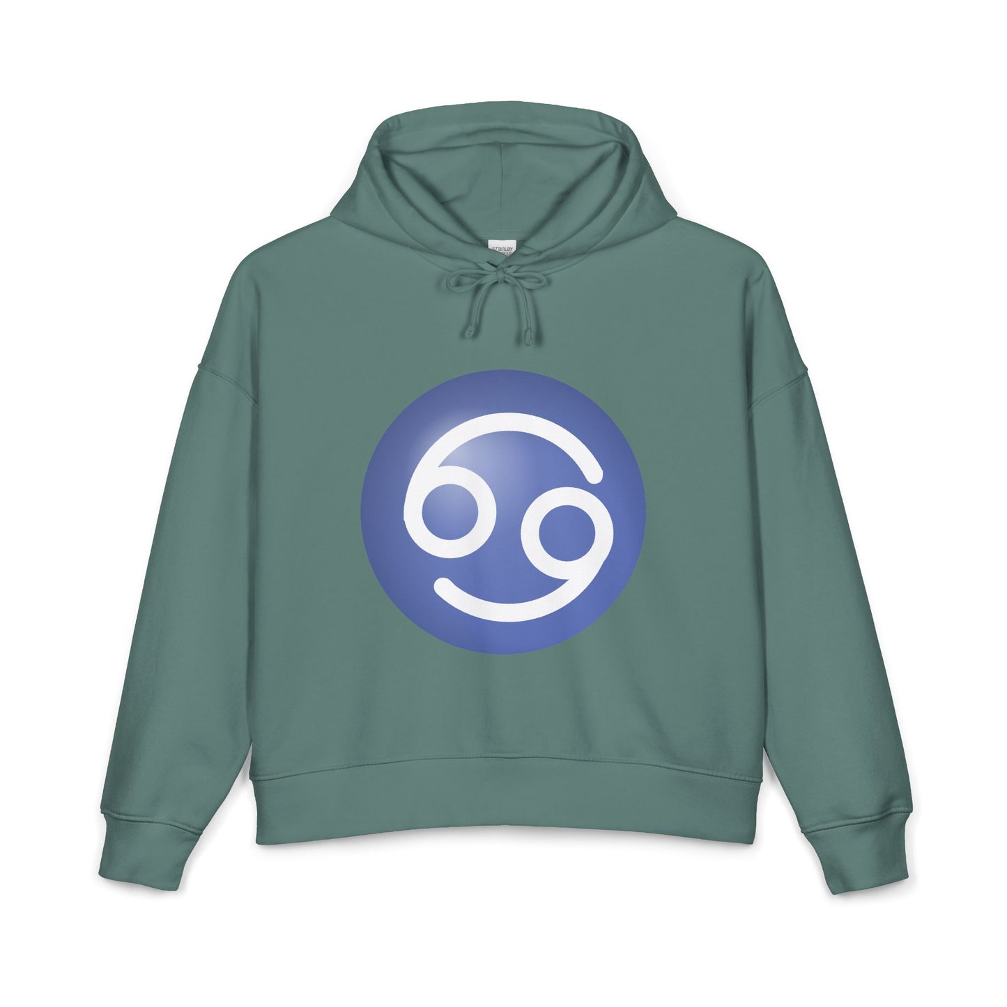 Women's Cancer Zodiac Hoodie — Organic Midweight Astrology Sweatshirt