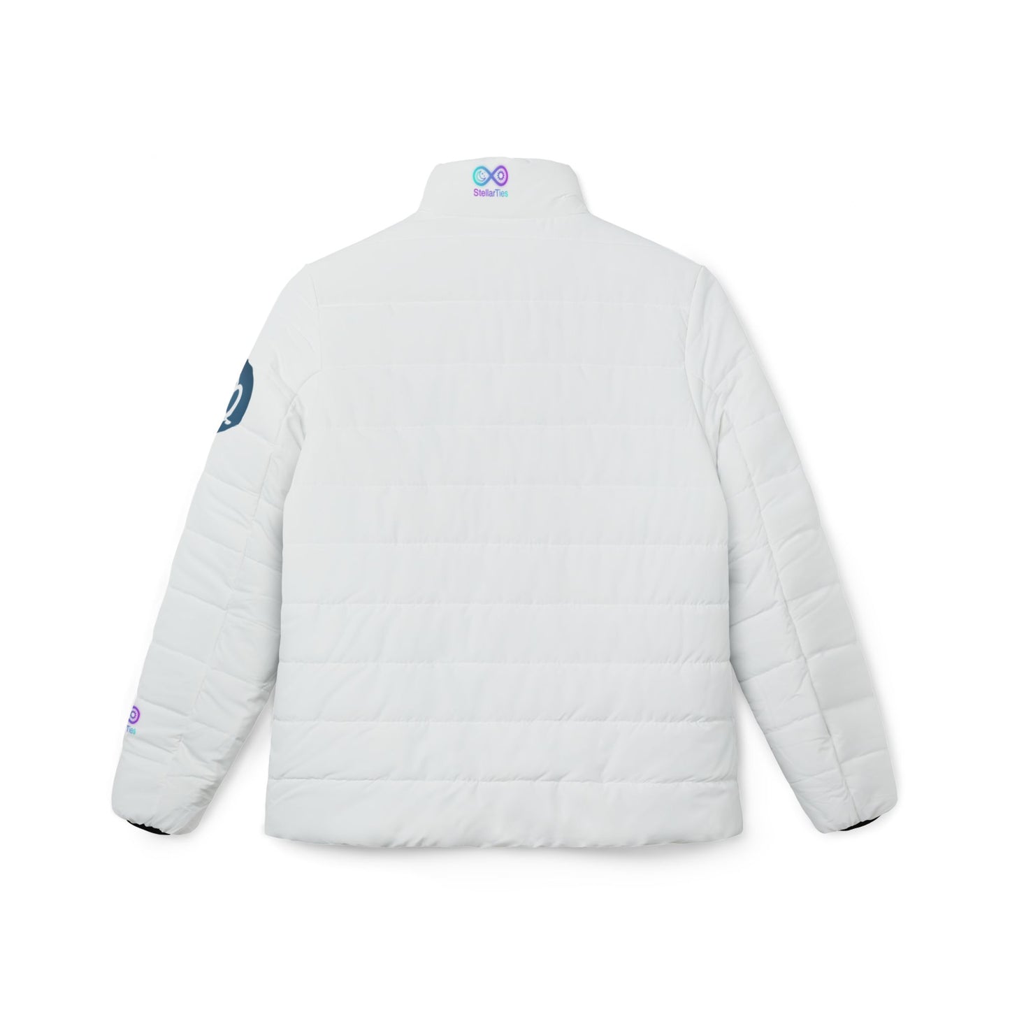 Women's Virgo White Quilted Puffer Jacket