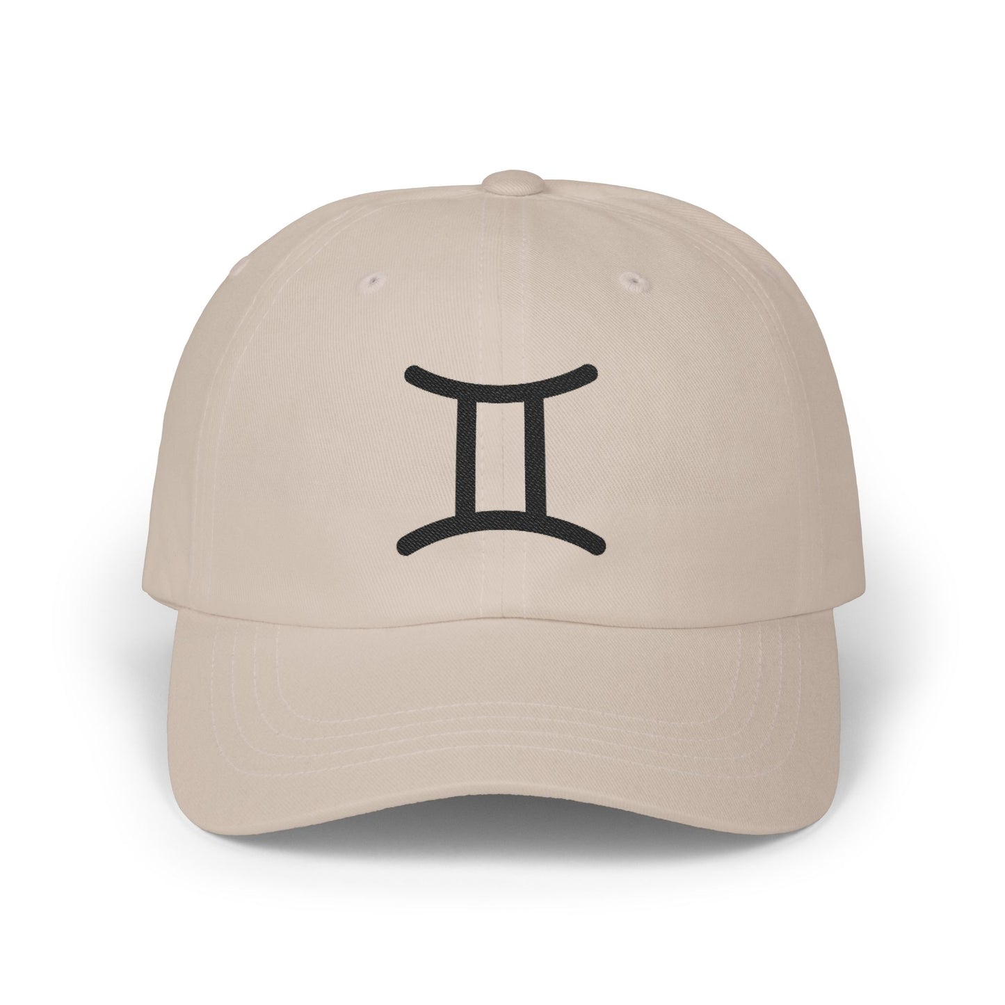 Gemini Zodiac Hat — Black Glyph