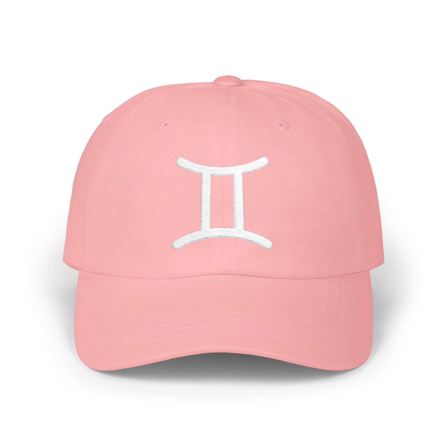 Gemini Zodiac Hat — White Glyph