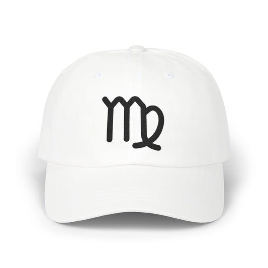 Virgo Zodiac Hat — Black Glyph